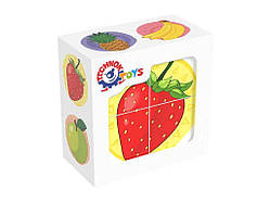 Кубики пл. Фрукти ТМ ТЕХНОК
