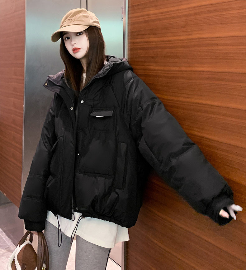 Куртка модна жіноча молодіжна чорна, фото 1