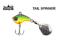 Блесна рыболовная/для рыбалки Tail Spinner Cyclone 15г 01 615-02-15-01 ТМ FISHING ROI BP