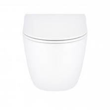 Унітаз підвісний Qtap Robin із сидінням Slim Duroplast/ Soft-close/ Quick relase, фото 3