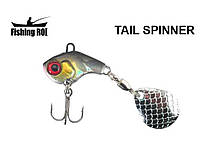 Блесна рыболовная/для рыбалки Tail Spinner Cyclone 15г 02 615-02-15-02 ТМ FISHING ROI BP