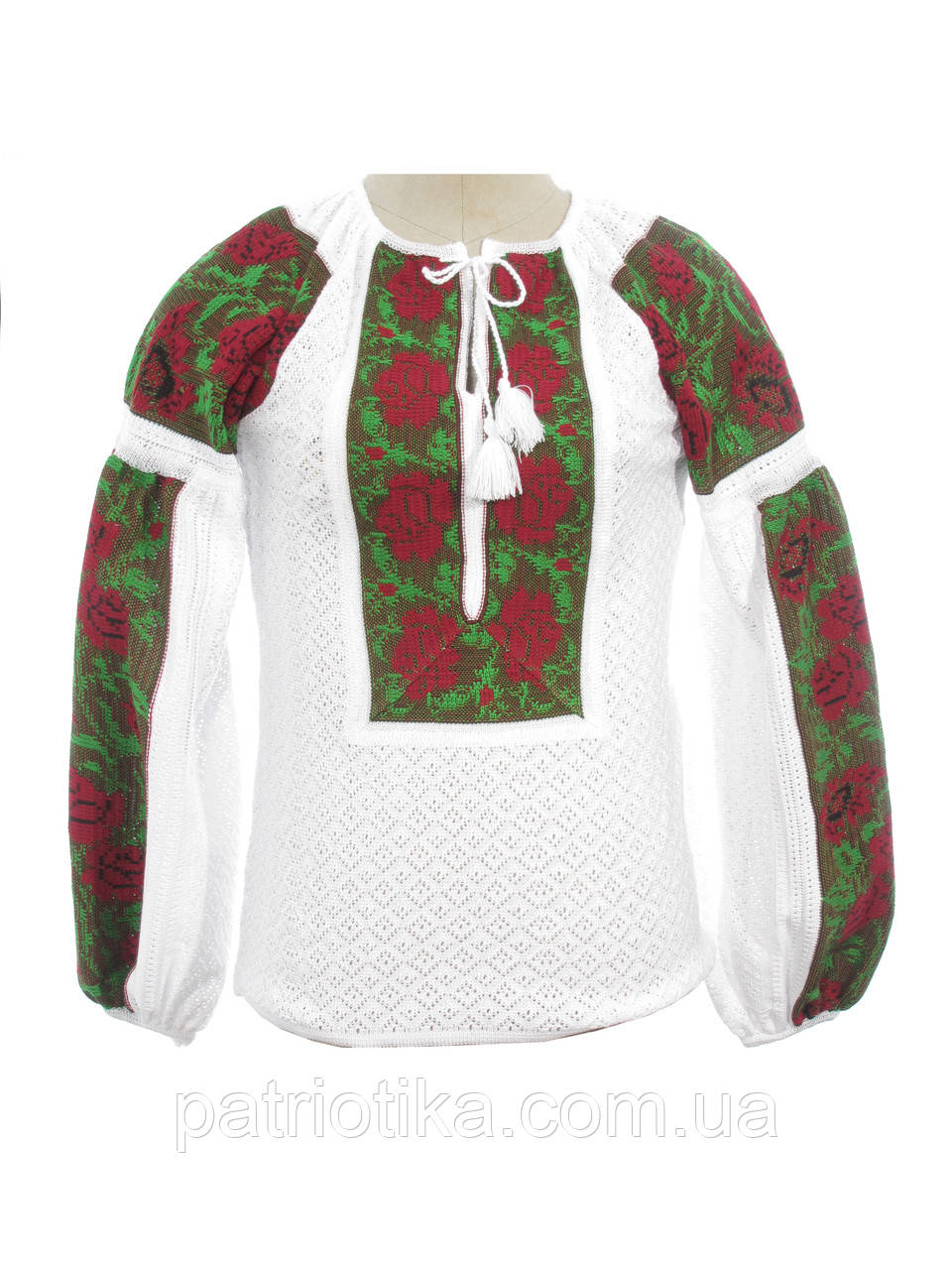 Жіноча в'язана вишиванка 30384
