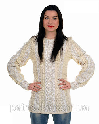 Жіноча в'язана вишиванка "Маруся біла" 30465, фото 1