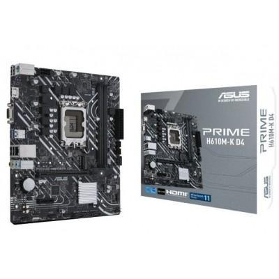 Материнська плата PRIME H610M-K 1700 DDR 5 1xVGA, 1xHDMI 4 micro ATX