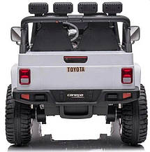Електромобіль джип дитячий Toyota Land Cruiser M 4968EBLR-1 24 V (MP3, USB, SD, мотори 4x35W, акуму 24V7AH), фото 6