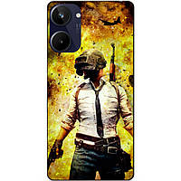 Силіконовий чохол бампер для Realme 10 з малюнком ПАБГ PUBG