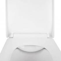 Унітаз підвісний Qtap Tern із сидінням Slim Duroplast/ Soft-close/ Quick relase, фото 5