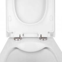 Унітаз підвісний Qtap Tern із сидінням Slim Duroplast/ Soft-close/ Quick relase, фото 6