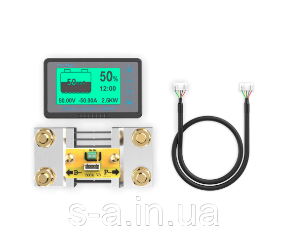 Тестер ємності батареї TF03K 8-120V 350A