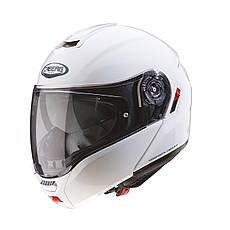 МОТОШОЛОМ МОДУЛЯР CABERG LEVO X КОЛІР WHITE METAL
