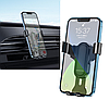 Автомобільний тримач для телефона на дефлектор в авто Borofone автотримач смартфона в машину, фото 10