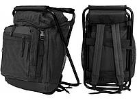 Универсальный Рюкзак со стулом 20 литров до 120 кг Mil-Tec от Sturm (14059002) Black