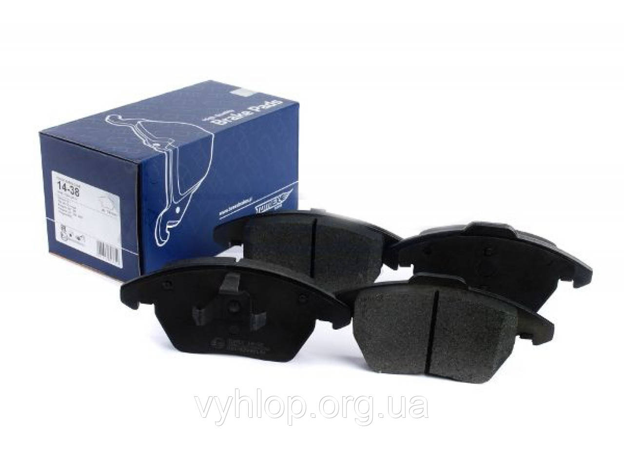 Гальмівні колодки дискові Peugeot 307 (TX 14-38) Tomex