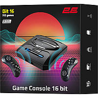 Ігрова консоль 2Е 16bit HDMI (2 бездротових геймпада, 913 ігор)