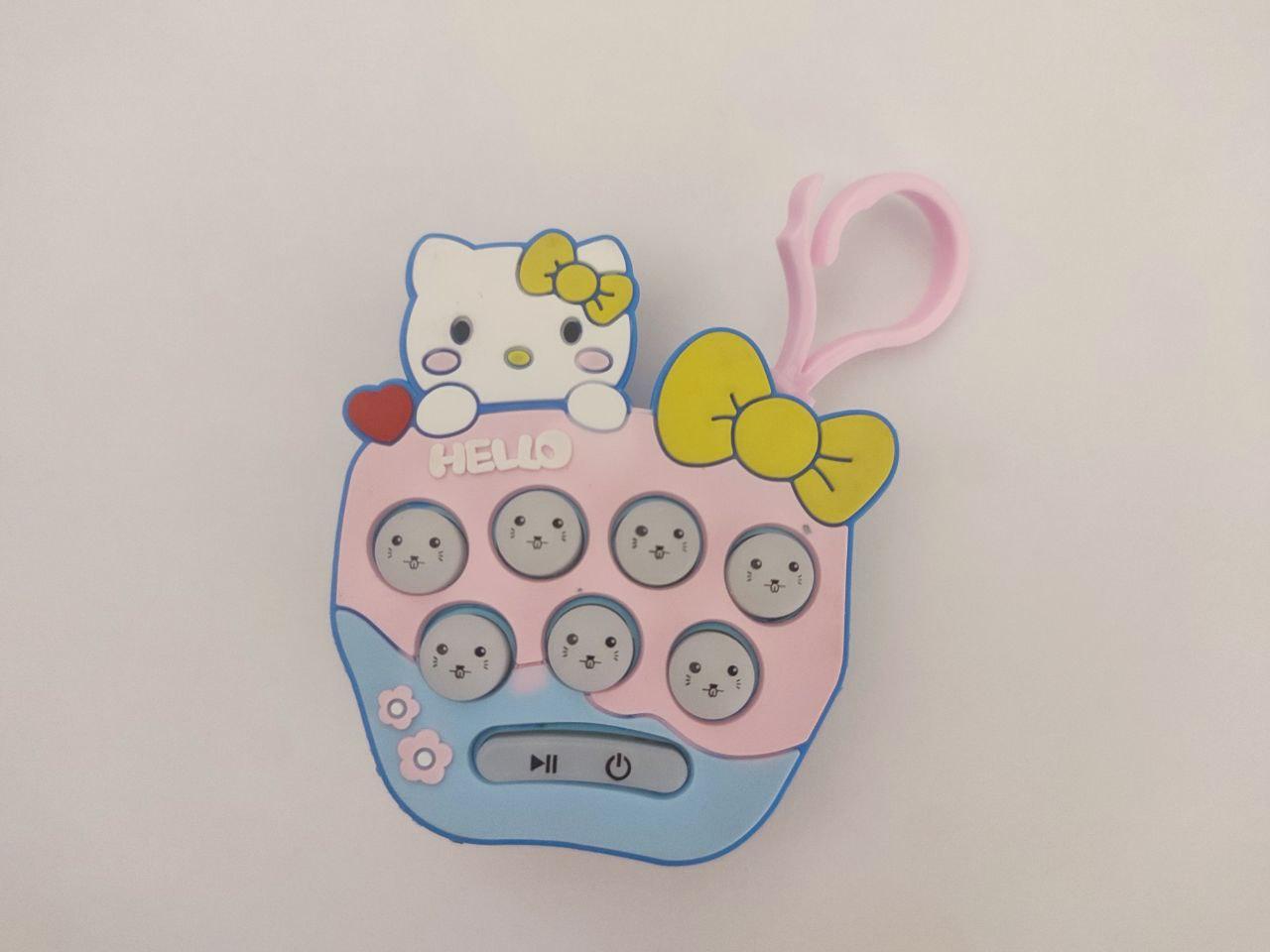 Музична гра антистрес Pop It Hello 6,5 см, фото 1