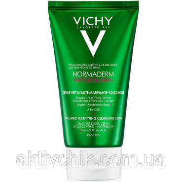 Матуючий крем-гель для вмивання ВІші Нормадерм Vichy Normaderm Phytosolution 125 мл, фото 1
