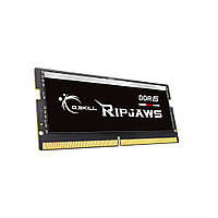 Оперативна пам’ять G.Skill Ripjaws 16 GB (1x16 GB) SO-DIMM DDR5-4800 MHz (F5-4800S3434A16GX1-RS)