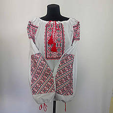 Вишиванка жіноча (домоткане полотно) "Марічка", фото 5