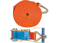Ремень для крепления багажа с трещоткой 4т, 1600 daN, 50 мм х 8 м VOREL Польша