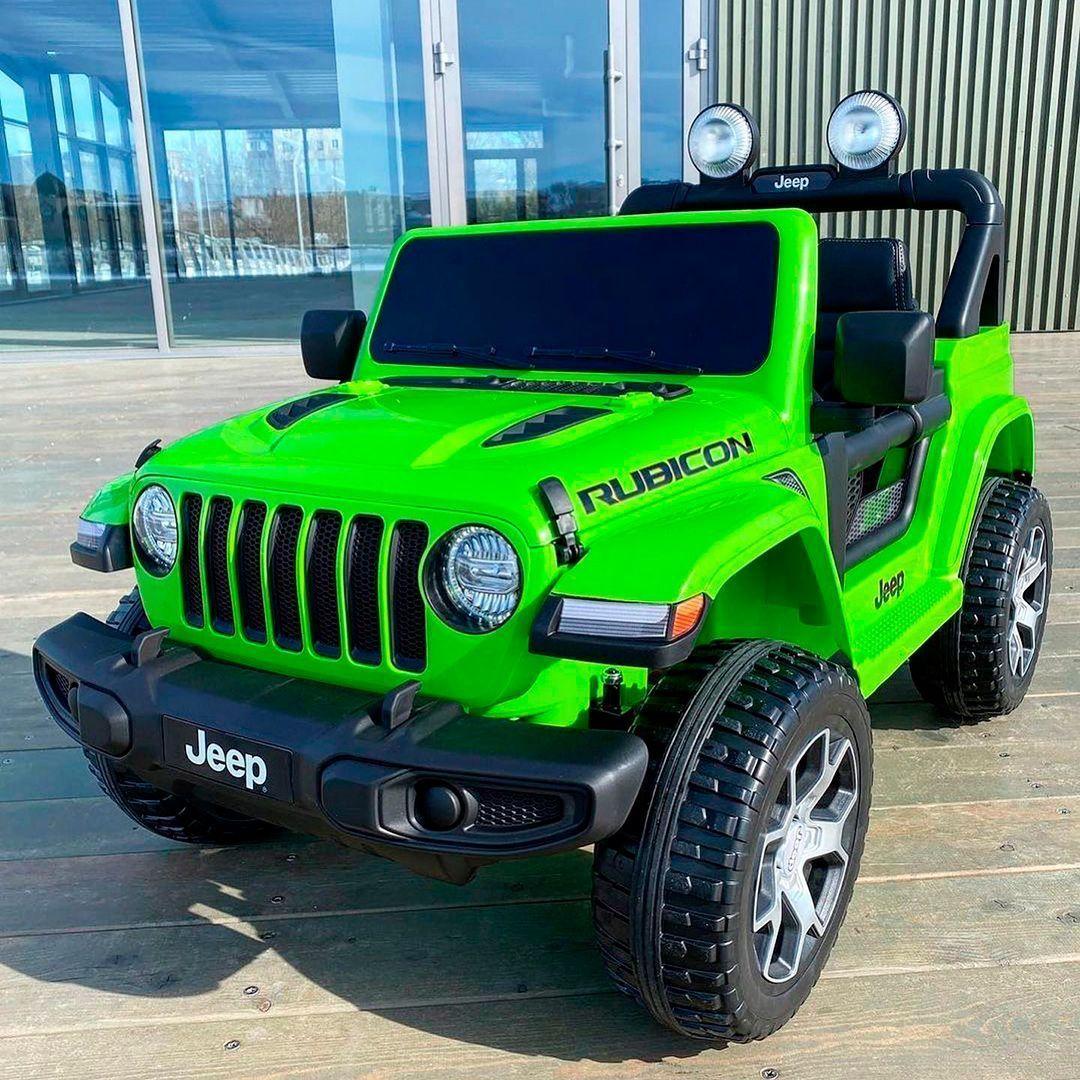 Дитячий електромобіль джип Jeep Wrangler M 4176EBLR-5 (MP3, SD карта, USB, двигуни 4x35W, акум.12V10AH)