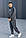 Спортивний костюм сірий Adidas утеплений на флісі, чоловічий спортивний костюм теплий, фото 5