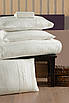 Півтораспальна Турецька Постільна Білизна First Choice Deluxe Satin New Trend Cream 160х220см, фото 2