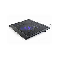 Підставка під ноутбук Gembird NBS-1F15-04, чорна Подставка под ноут., до 15", 1x120 mm fan, black