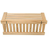 Вішалка дерев’яна 700х300х250, фото 2