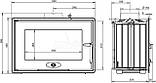 Камінна топка Invicta 700 Optimise з шибером (ref. 6771-75). 7 кВт, фото 2