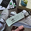 Чоловічі кросівки Adidas Forum Low Bad Bunny Gray Взуття Адідас Форум Лоу сірі низькі на липучці, фото 5