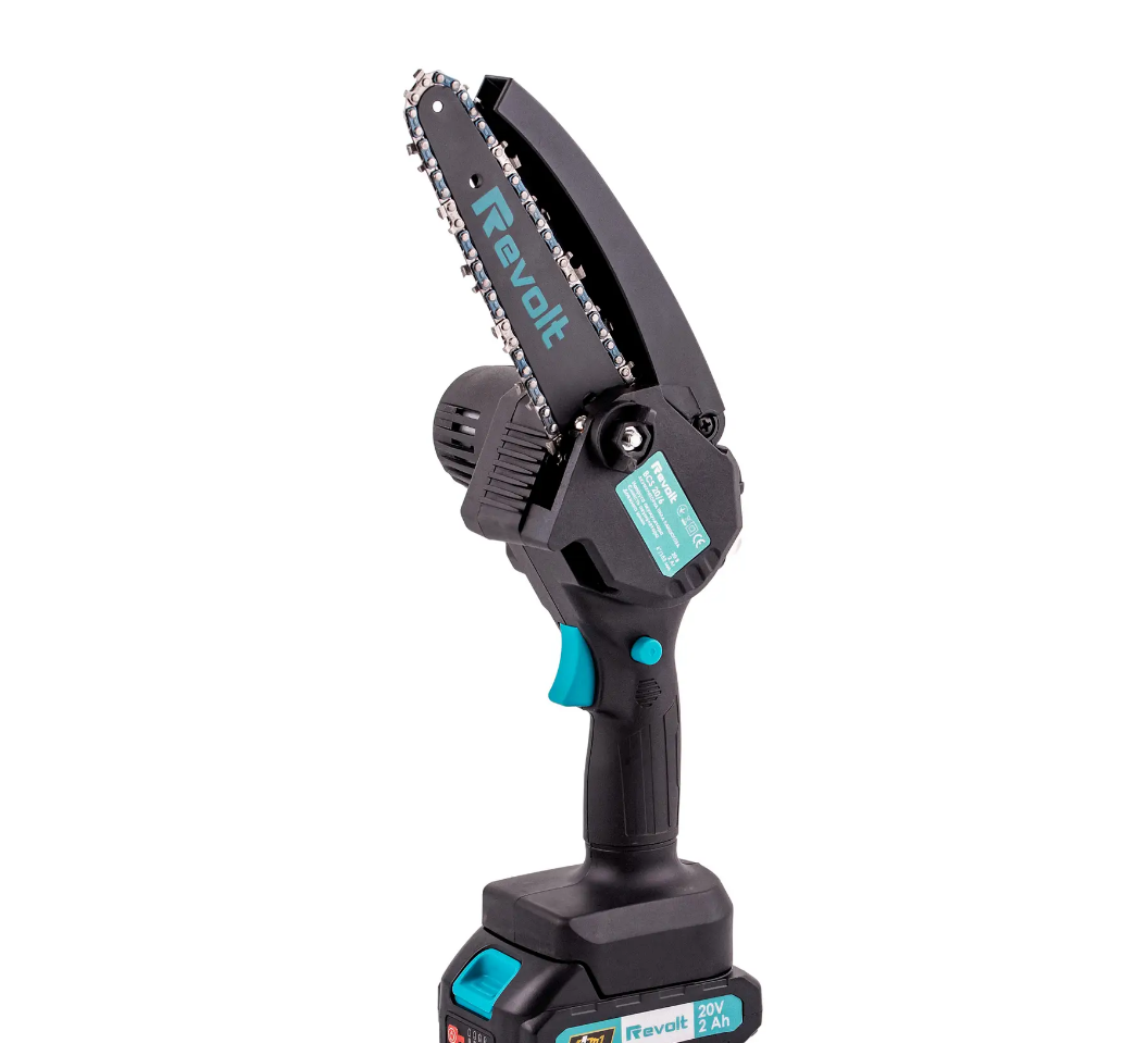 Акумуляторна ланцюгова мініпила Revolt BCS 20/6 20V 2.5 Ah, фото 1