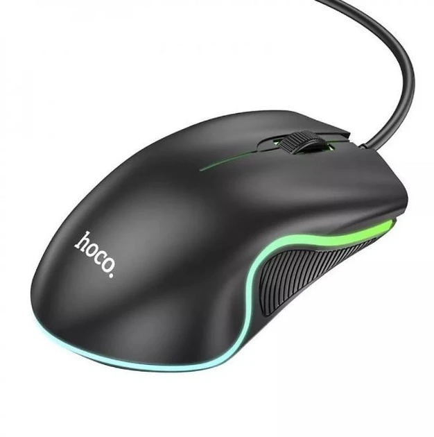 Комп'ютерна миша ігрова Hoco GM19 Enjoy Black USB NEW