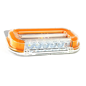 Габаритний ліхтар MOVING SIDE LAMP 24V жовтий (1 шт.)