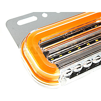 Габаритний ліхтар MOVING SIDE LAMP 24V жовтий (1 шт.), фото 2