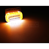 Габаритний ліхтар MOVING SIDE LAMP 24V жовтий (1 шт.), фото 4