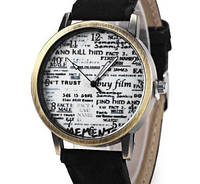 Годинник "Джинсовий" (black) гарантія 6 місяців