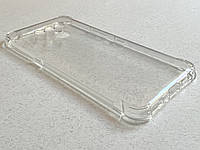 LG V50 ThinQ защитный чехол (бампер, накладка, кейс) прозрачный, из ударопрочного силикона