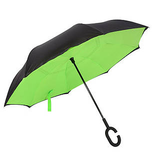 Вітрозахисний парасолька зворотного складання д110см 8сп WHW17133 Green L.