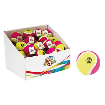 Іграшка для соб. CROCI тенісний м'яч з лапкою, Д = 10см, . (ціна за 1шт)