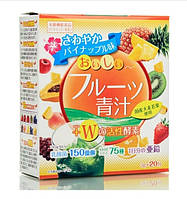 Аодзиру ананас с растительными ферментами (энзимами), цинком YUWA Aojiru 20 шт