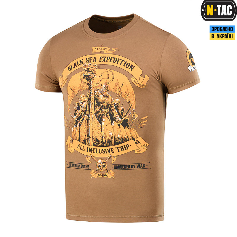 M-Tac футболка Black Sea Expedition Coyote Brown 3XL