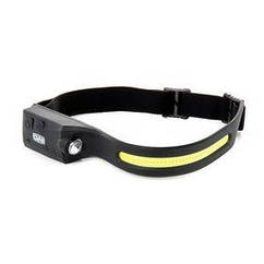 Ліхтар налобний універсальний із сенсором 350 Лм (Li-ion 1200 мА·год) СИЛА