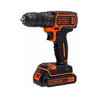 Аккумуляторная дрель-шуруповерт BLACK+DECKER BDCDC18-QW (1 х 1.5 Aч, зарядное устройство)