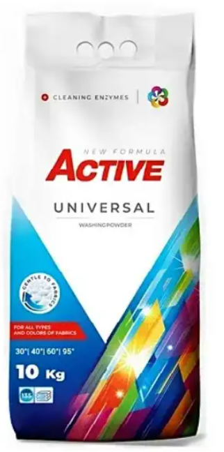 Сипучий пральний порошок Active Color 10 кг ПАКЕТ 4820196010784