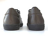 Кеди кросівки шкіряні коричневі чоловіче взуття повсякденне демісезон Rosso Avangard Konvaro Brown Floto TR, фото 5