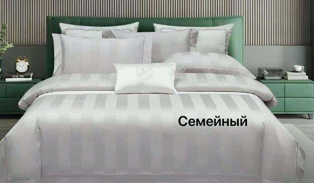 Комплект постільної білизни 150*210 сірий Blumarine 22886