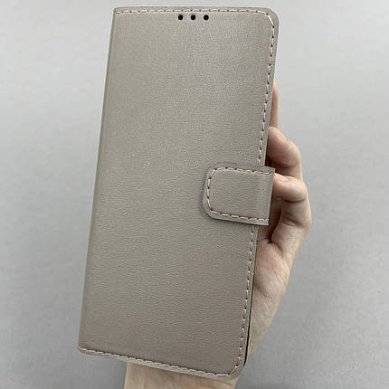 Чохол-книга для Samsung Galaxy A12 чохол книжка з хлястиком із захистом камери на самсунг а12 лілова b6r, фото 1
