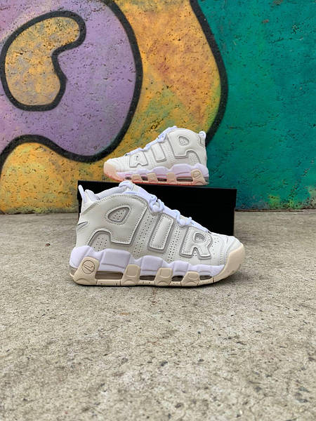Nike air more uptempo beige online