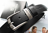 Шкіряний чоловічий ремінь Massimo Dutti, фото 2