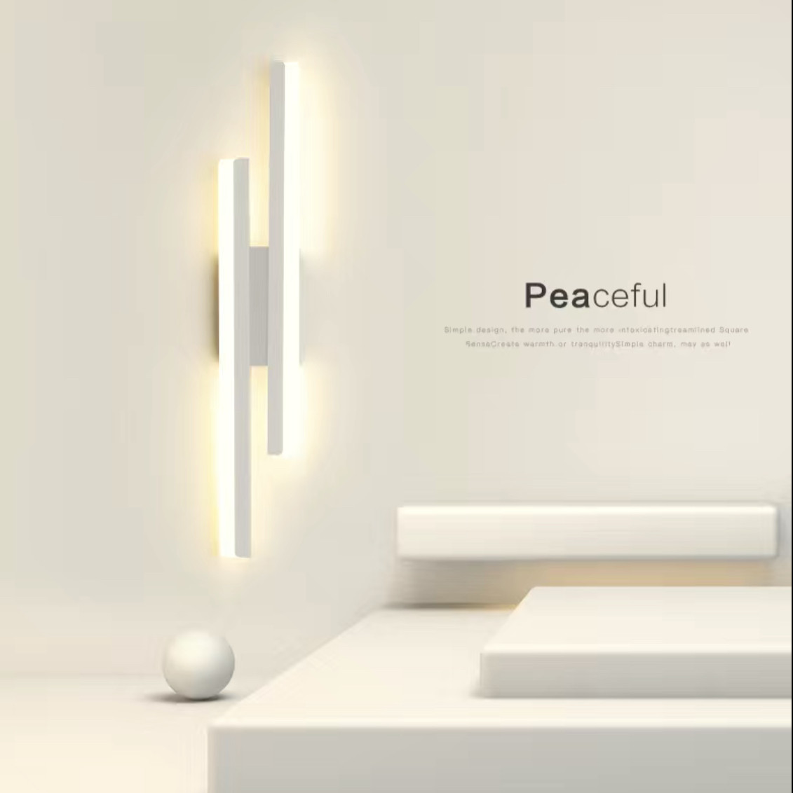 Світильник нічник люстра настінний білого кольору світильник бра на стіну приліжкове світло над столом 50 см